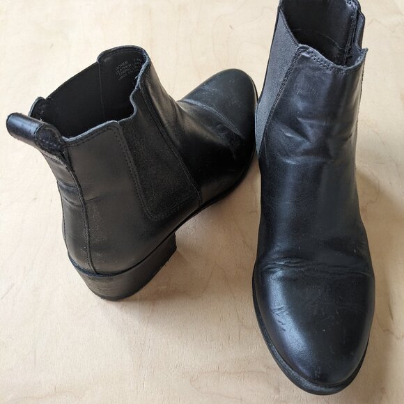 Steve Madden Dover Chelsea Ankle Boot Black Size 7.5 - Picture 5 of 13